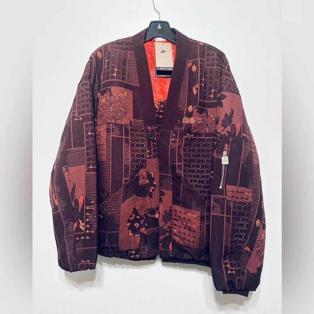 Women’s Nike Naomi Osaka Oversize Jacquard collection Jacket size Small, NWT